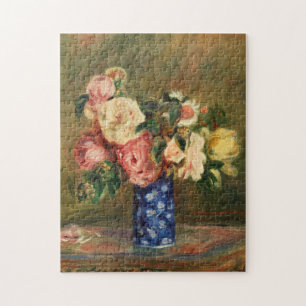 Bouquet der Rose von Renoir Impressionist Malerei