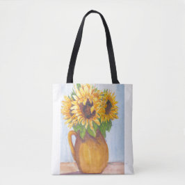 Bouquet der Sonnenblumen-Tasche Tasche