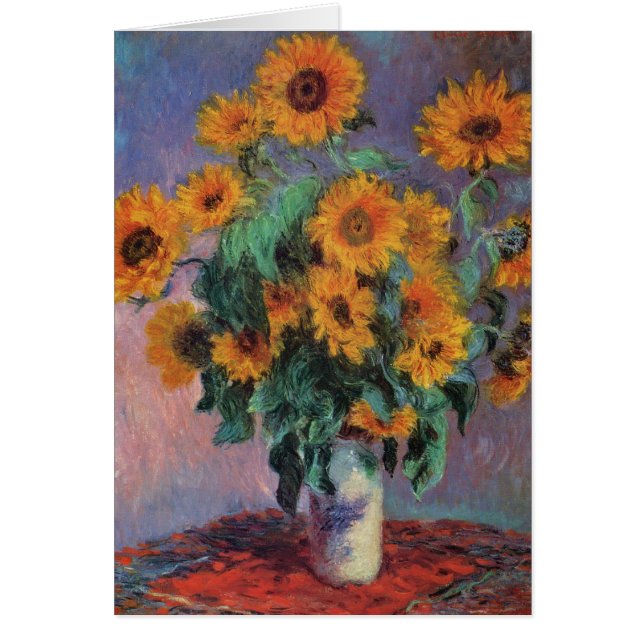 Bouquet der Sonnenblumen von Claude Monet (Vorne)