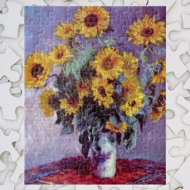 Bouquet der Sonnenblumen von Claude Monet, Vintage (Von Creator hochgeladen)