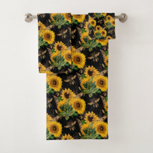 Bouquet des abeilles jaunes noires