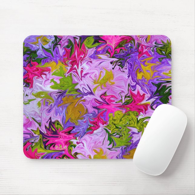 Bouquet des Abstrakten Kunstdesigns Mousepad (Mit Mouse)