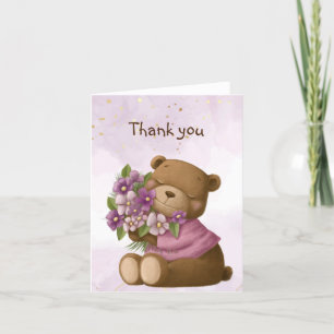Bouquet D'Ours En Teddy Fleurs Merci Floral