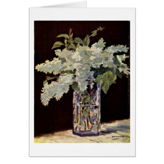 Bouquet encore lilas par Edouard Manet