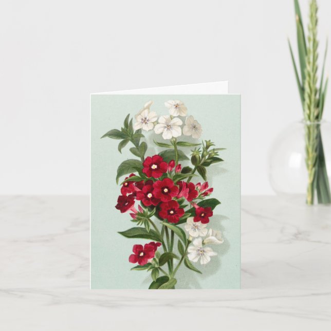 Bouquet floral Carte de remerciements (Devant)