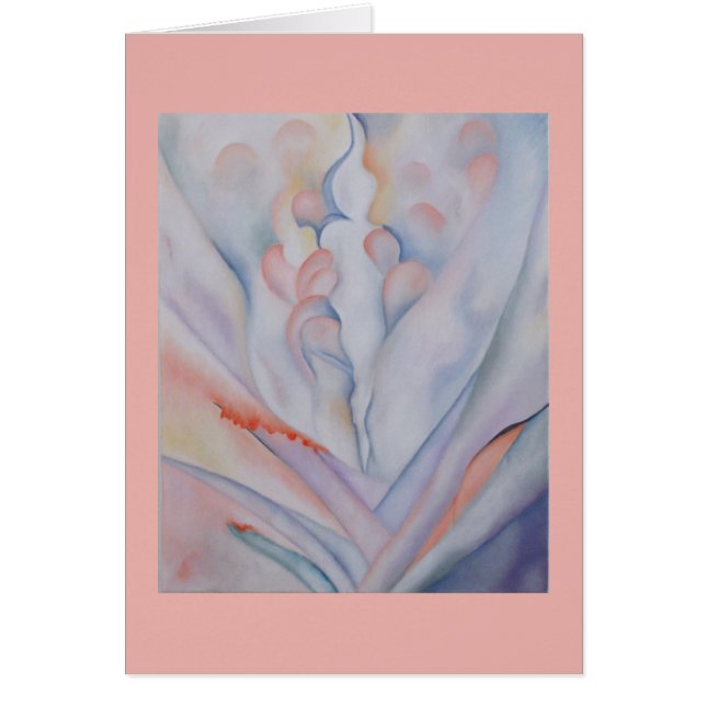 Bouquet floral d'art Abstrait (Devant)