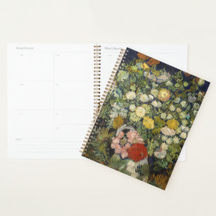 Bouquet Floral Impressionniste Vintage Van Gogh