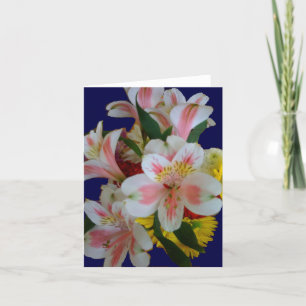 Bouquet Floral Printanier Cartes de Notes