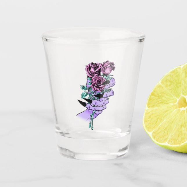 Bouquet gothique Verre de tir (Devant)