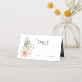 Bouquet-Hochzeitstisch-Blush-ID654 Platzkarte