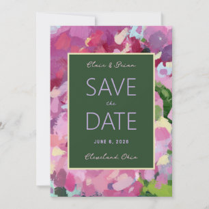 Bouquet Hydrangea enregistrer la carte de date