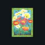 Bouquet in Border I Leinwanddruck<br><div class="desc">floral</div>