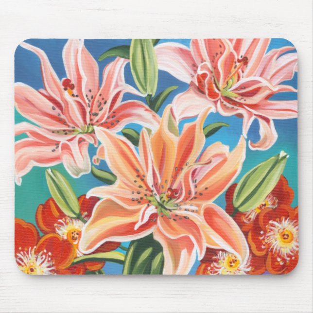 Bouquet in Border II Mousepad (Vorne)
