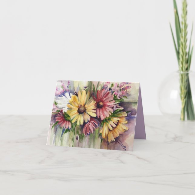 Bouquet Karte (Vorderseite)