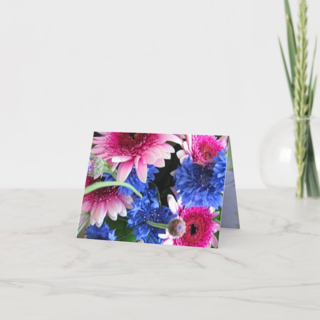 Bouquet-Karte für Blume Karte (Vorderseite)