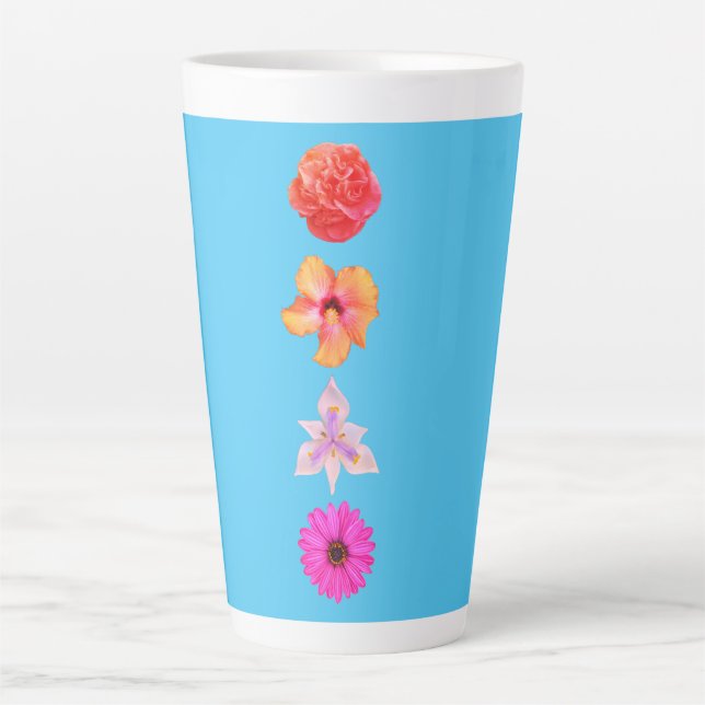 Bouquet Latte Mug (Devant)