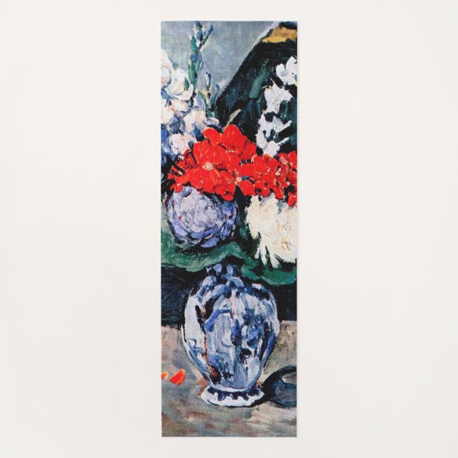 Bouquet mit Little Delft, Paul Cezanne Yogamatte (Vorderseite)