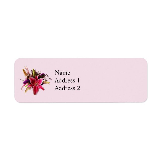 Bouquet mit Stargazer Lilies (Vorne)
