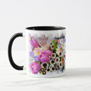 BOUQUET N° 2 D'AVRIL ~ Mug de sonnette de mongramm