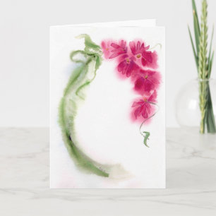 Bouquet Notecard Karte