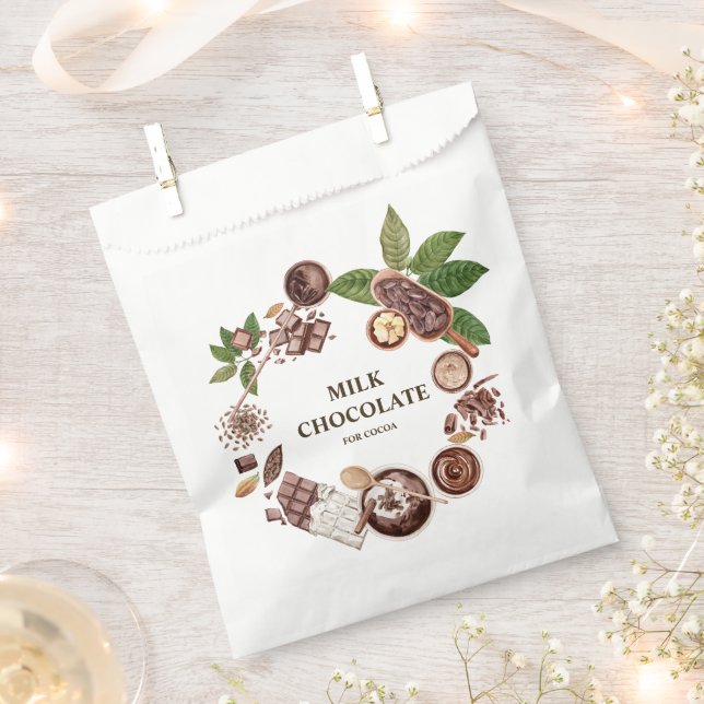 Bouquet-Rahmen Geschenktütchen (Ausgeschnitten)