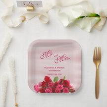 Bouquet romantischer Rote Rosen Hochzeit