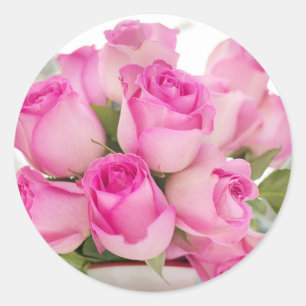 Bouquet Runder Aufkleber