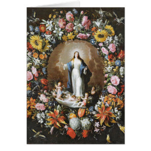Bouquet spirituel religieux Vierge Marie Prière