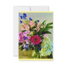 Bouquet Vielen Dank Hinweis
