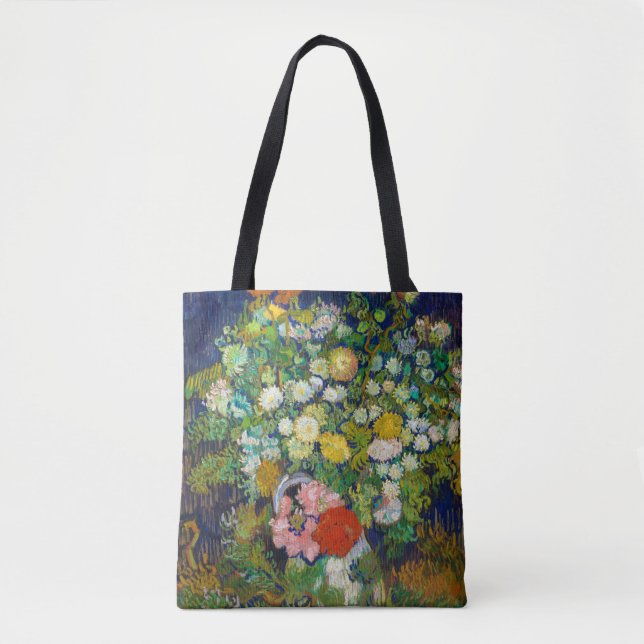Bouquet von Blume in einer Vase, Van Gogh Tasche (Vorderseite)