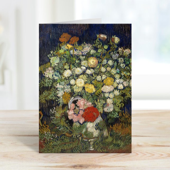Bouquet von Blume in einer Vase | Vincent van Gogh Karte (Von Creator hochgeladen)