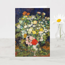 Bouquet von Blume in einer Vase von Vincent Van Go Karte
