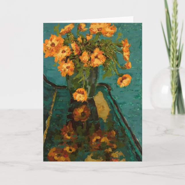 Bouquet von Camomiles | Jan Bohuszewicz Karte (Vorderseite)