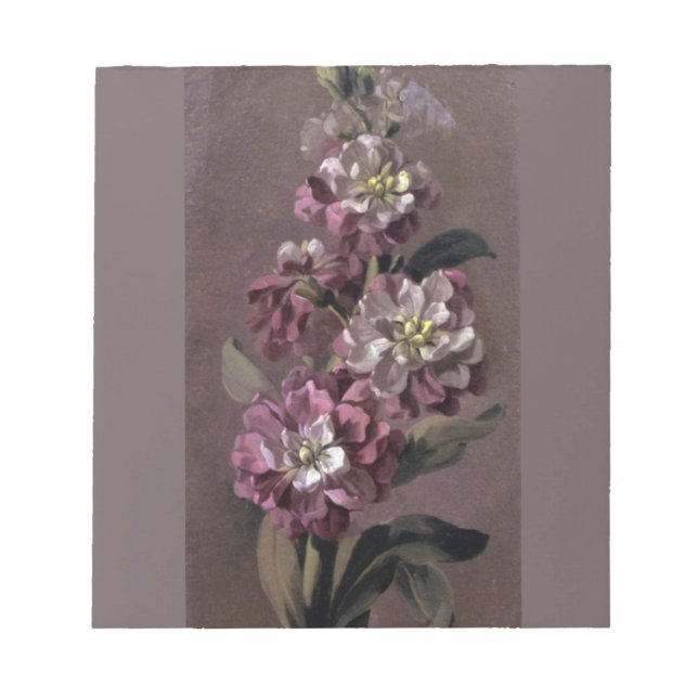 Bouquet von Gilly Blume Notepad Notizblock (Vorderseite)