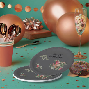 Bouquet von Rose All-over-Print-Schürze Pappteller