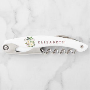 Bouquet von White Roses Kellnermesser