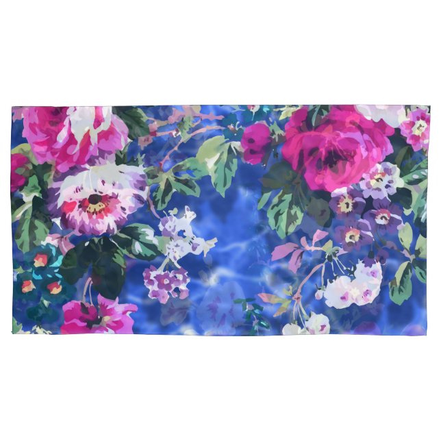 Bouquets mit Rose Kissenbezug (Vorderseite)
