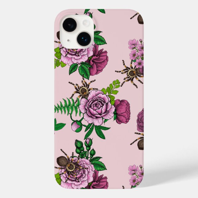 Bouquets und Tarantula Case-Mate iPhone 14 Plus Hülle (Rückseite)