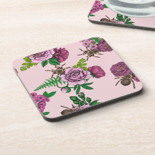 Bouquets und Tarantula Getränkeuntersetzer