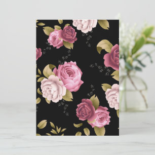 Bouquets von Rose 3 Karte