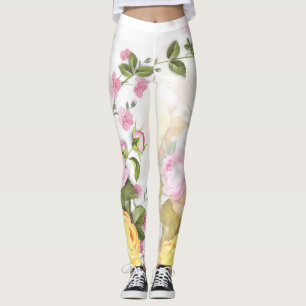 Bouquets von Rose 4 Leggings