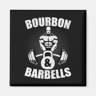 Bourbon-Hanteln Fitness Bodybuilding Gewichtheben Magnet