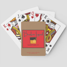 Bourbon Legend on tan Spielkarten