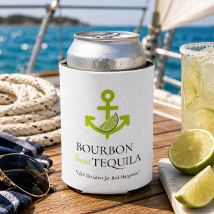 Bourbon liebt Tequila-Anker-Lime-Margarita-Segel Dosenkühler