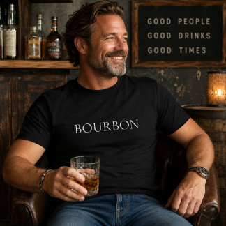 Bourbon liebt Tequila Bourbon Segelpaar T-Shirt