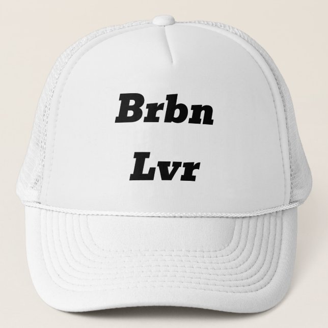 Bourbon lover gift Trucker Hat  Truckerkappe (Vorderseite)