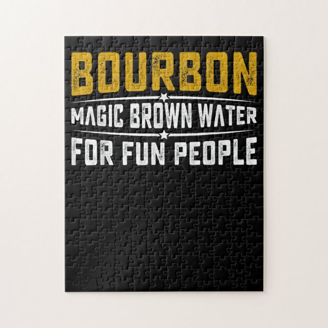 Bourbon Magic Brown Water Fun People - Whiskey (Vertikal)