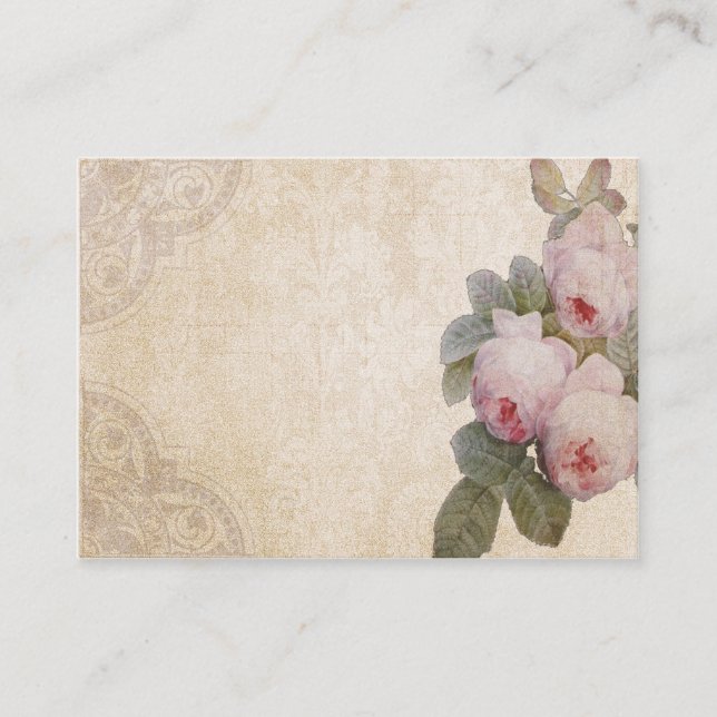 Bourbon Rose Special Event-Platzkarte Platzkarte (Vorderseite)