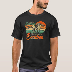 Bourbon Schöner Hut Pferderennen Derby Day 2022 Ke T-Shirt