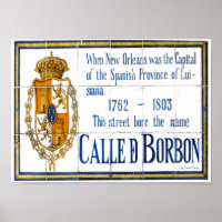 Bourbon St Tile Mural